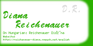 diana reichenauer business card